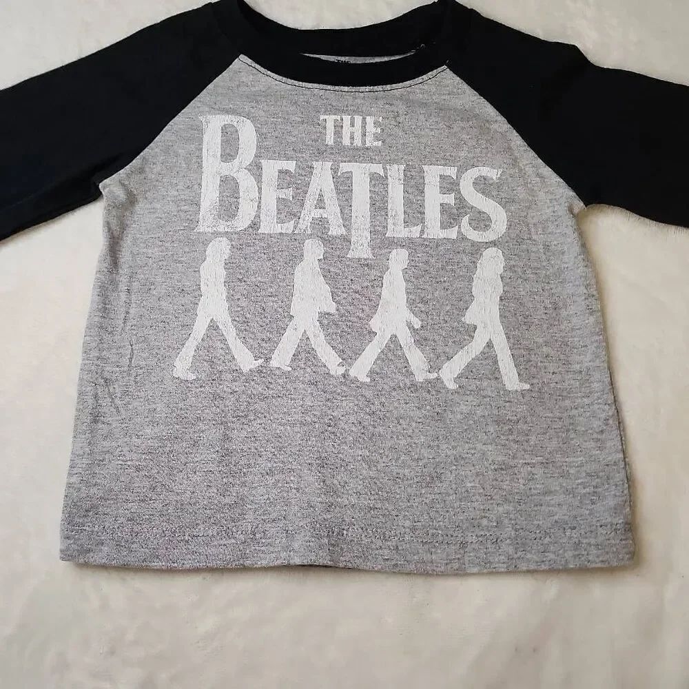 The Beatles Infants Baseball Tee With Graphics Size 12 Months